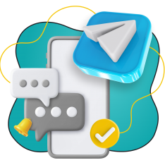 Создание Mini App для Telegram - КИБЕРшкола программирования для детей, компьютерные курсы для школьников, начинающих и подростков - KIBERone г. Саки