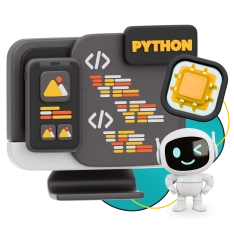 Мой первый сайт с мозгами: Python + AI - КИБЕРшкола программирования для детей, компьютерные курсы для школьников, начинающих и подростков - KIBERone г. Саки