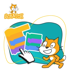 Scratch. Продвинутый уровень – создаём игры, как маленькие разработчики! - КИБЕРшкола программирования для детей, компьютерные курсы для школьников, начинающих и подростков - KIBERone г. Саки