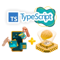 TypeScript + AI: создаём умные веб-приложения - КИБЕРшкола программирования для детей, компьютерные курсы для школьников, начинающих и подростков - KIBERone г. Саки