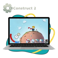 Игры без кода: проектируем как профи на Construct 2 - КИБЕРшкола программирования для детей, компьютерные курсы для школьников, начинающих и подростков - KIBERone г. Саки